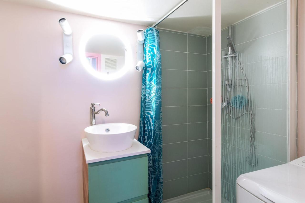 Charming Industrial-Style Studio Just Nearby Montmartre In Paris - Welkeys 아파트 외부 사진