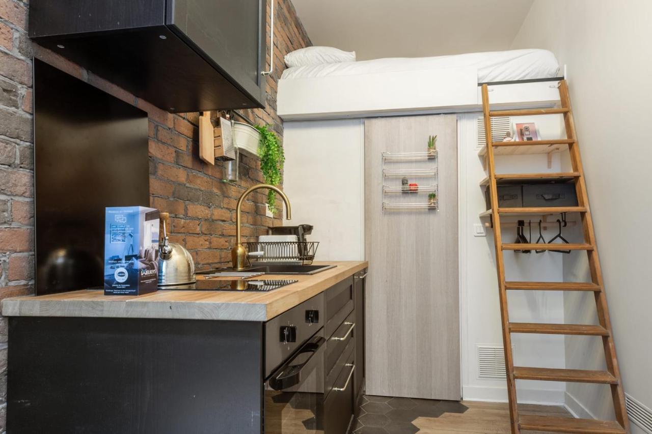 Charming Industrial-Style Studio Just Nearby Montmartre In Paris - Welkeys 아파트 외부 사진